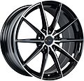 Inch FA8533 8x18 5x120 ET 30 Dia 72.6 Gloss Black Machined Face