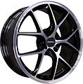 Inch FA8538 7x17 5x110 ET 40 Dia 67.1 Gloss Black Machined Face