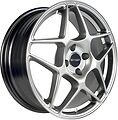 Inch FA8540 7x17 5x114.3 ET 45 Dia 67.1 Full Black Round