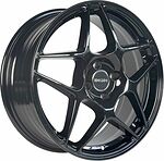 Inch FA8540 7x17 5x105 ET 38 Dia 56.6 Full Black Round
