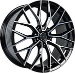 Inch GA8532 9x21 5x114.3 ET 43 Dia 67.1 Gloss Black Machined Face