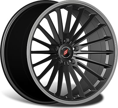 Inforged IFG36 8.5x20 5x114.3 ET 45 Dia 67.1 Black Machined Lip