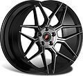 Inforged IFG38 7.5x17 4x100 ET 40 Dia 60.1 Black Machined