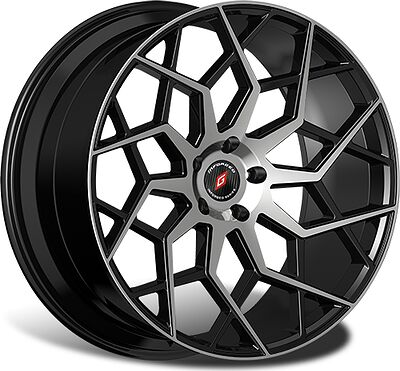 Inforged IFG42 8.5x20 5x112 ET 32 Dia 66.6 Black Machined