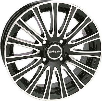 Iwheelz Moon 6x15 4x100 ET 45 Dia 67.1 BMF
