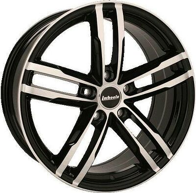 Iwheelz Rock 7.5x17 5x108 ET 55 Dia 63.4 BMF