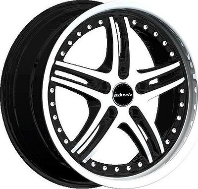 Iwheelz Warrior 7.5x17 5x112 ET 45 Dia 57.1 MLBMF
