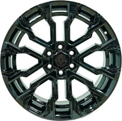 Khomen Wheels AZIMUT 2205 (EscaladeTahoe) 9x22 6x139.7 ET 28 Dia 78.1 Black