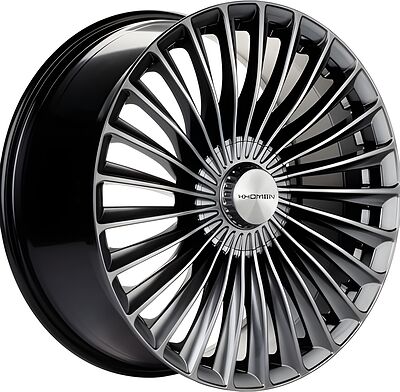 Khomen Wheels KHOMEN 2008 TURBO II Vito 8x20 5x112 ET 48 Dia 66 Dark Chrome