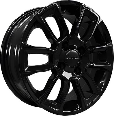Khomen Wheels KHW1406 (Lada Granta) 5.5x14 4x98 ET 35 Dia 58.5 Black
