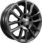 Khomen Wheels KHW1406 (Lada Granta) 5.5x14 4x98 ET 35 Dia 58.5 Gray