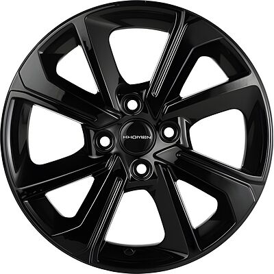 Khomen Wheels KHW1501 (Nexia) 6x15 4x100 ET 45 Dia 56.6 Black
