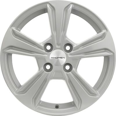 Khomen Wheels KHW1502 (Solano) 6x15 4x100 ET 45 Dia 54.1 F-Silver