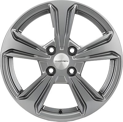 Khomen Wheels KHW1502 (Solano) 6x15 4x100 ET 45 Dia 54.1 Gray