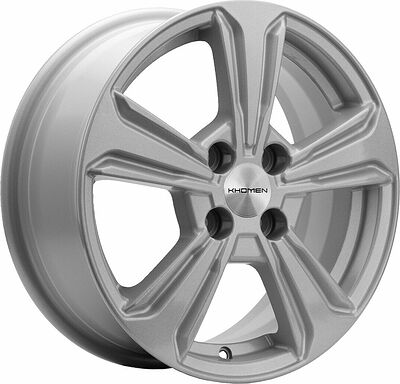 Khomen Wheels KHW1502 (Solaris I) 6x15 4x100 ET 48 Dia 54.1 F-Silver