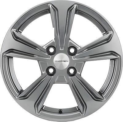 Khomen Wheels KHW1502 (Vesta/Almera) 6x15 4x100 ET 50 Dia 60.1 Gray