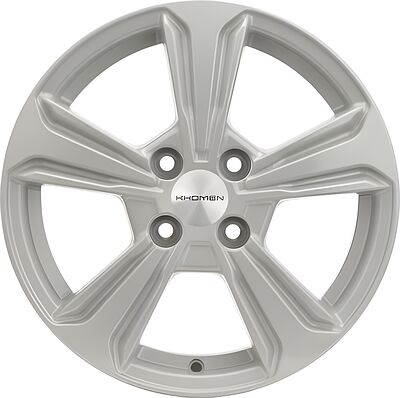 Khomen Wheels KHW1502 Vesta 6x15 4x100 ET 50 Dia 60 F-Silver