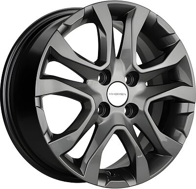 Khomen Wheels KHW1503 Rio/Solaris 6x15 4x100 ET 46 Dia 54 Gray