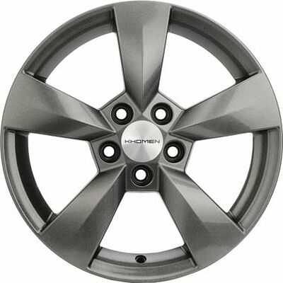 Khomen Wheels KHW1504 (Fabia) 6x15 5x100 ET 43 Dia 57.1 G-Silver