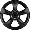Khomen Wheels KHW1504 (Polo) 6x15 5x100 ET 40 Dia 57.1 Black
