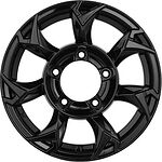 Khomen Wheels KHW1505 (Jimny) 5.5x15 5x139.7 ET 5 Dia 108.1 Black Khomen Wheels KHW1505 (Jimny) 5.5x15 5x139.7 ET 5 Dia 108.1 Black