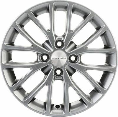 Khomen Wheels KHW1506 (Rio I) 6x15 4x100 ET 48 Dia 54.1 G-Silver