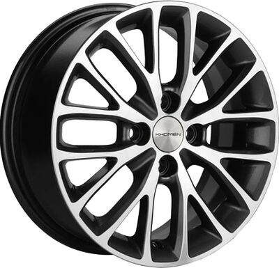 Khomen Wheels KHW1506 (Rio II) 6x15 4x100 ET 46 Dia 54.1 Gray-FP