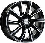 Khomen Wheels KHW1507 (Aveo) 6x15 5x105 ET 39 Dia 56.6 Black-FP Khomen Wheels KHW1507 (Aveo) 6x15 5x105 ET 39 Dia 56.6 Black-FP