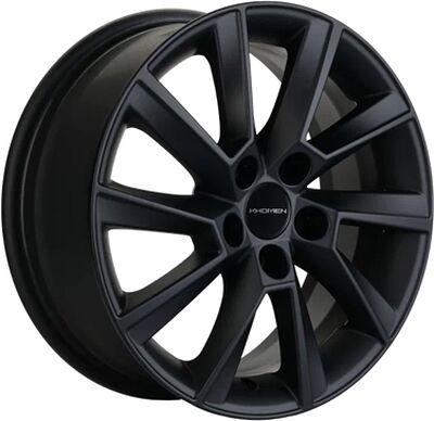 Khomen Wheels KHW1507 (Aveo) 6x15 5x105 ET 39 Dia 56.6 Black matt