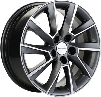 Khomen Wheels KHW1507 (Aveo) 6x15 5x105 ET 39 Dia 56.6 Gray-FP