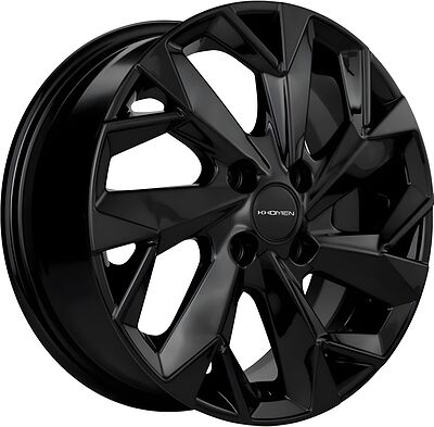 Khomen Wheels KHW1508 (Lada Granta) 6x15 4x98 ET 35 Dia 58.6 Black
