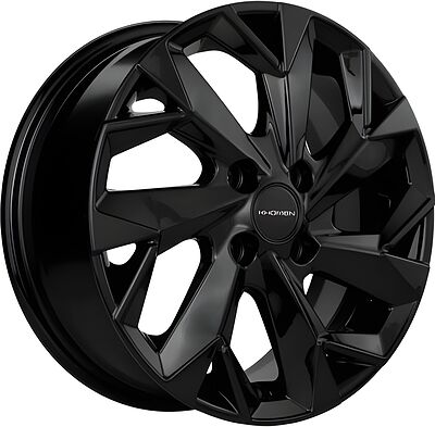 Khomen Wheels KHW1508 (Logan/Sandero) 6x15 4x100 ET 40 Dia 60.1 Black