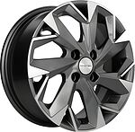 Khomen Wheels KHW1508 (Logan/Sandero) 6x15 4x100 ET 40 Dia 60.1 Gray-FP Khomen Wheels KHW1508 (Logan/Sandero) 6x15 4x100 ET 40 Dia 60.1 Gray-FP