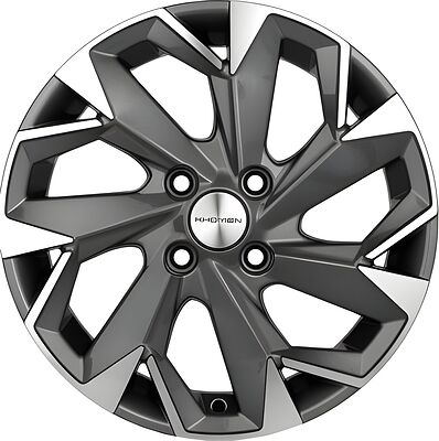 Khomen Wheels KHW1508 (Nexia) 6x15 4x100 ET 45 Dia 56.6 Gray-FP