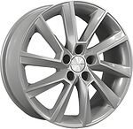 Khomen Wheels KHW1604 (Aveo) 6x16 5x105 ET 39 Dia 56.6 F-Silver
