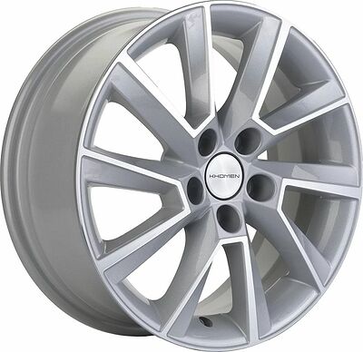 Khomen Wheels KHW1604 (Kamiq/Rapid/Scala) 6x16 5x100 ET 38 Dia 57.1 F-Silver-FP