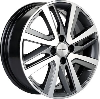 Khomen Wheels KHW1609 (Vesta/Largus) 6x16 4x100 ET 50 Dia 60.1 Gray-FP