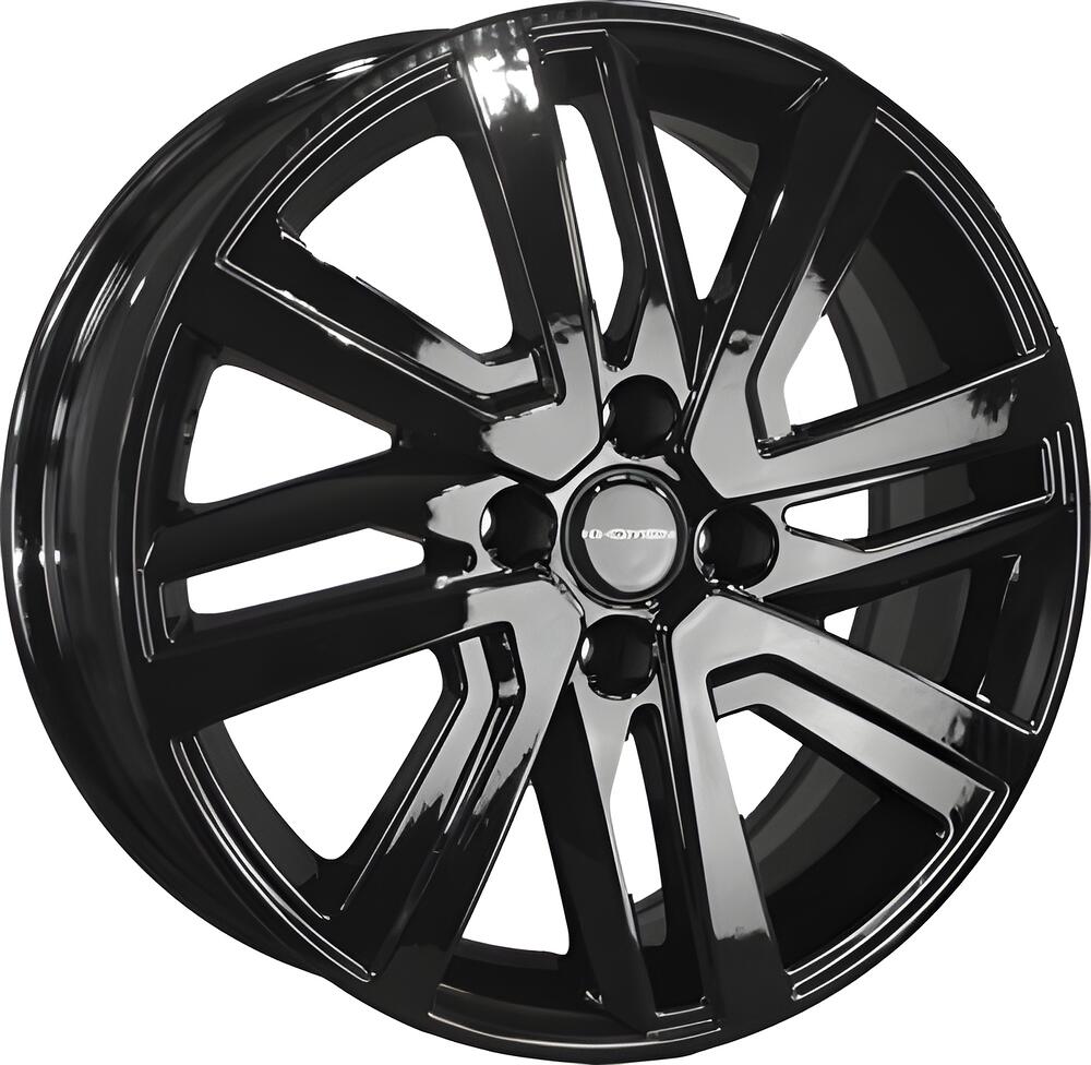 Khomen Wheels KHW1609 (Xray) 6x16 4x100 ET 41 Dia 60.1 Black