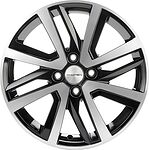 Khomen Wheels KHW1609 (Xray) 6x16 4x100 ET 41 Dia 60.1 Black-FP Khomen Wheels KHW1609 (Xray) 6x16 4x100 ET 41 Dia 60.1 Black-FP