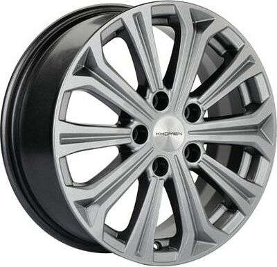 Khomen Wheels KHW1610 (Fluence) 6.5x16 5x114.3 ET 47 Dia 66.1 Gray