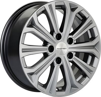 Khomen Wheels KHW1610 (Huyndai/Kia) 6.5x16 5x114.3 ET 43 Dia 67.1 Gray