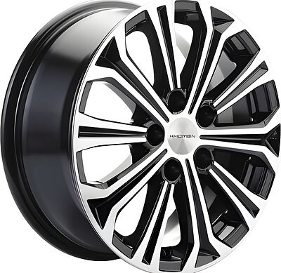 Khomen Wheels KHW1610 Kia 6x16 5x114 ET 41 Dia 67 Black-FP