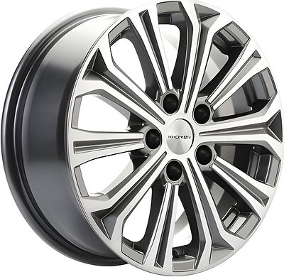 Khomen Wheels KHW1610 (Mitsubishi) 6.5x16 5x114.3 ET 46 Dia 67.1 Gray-FP