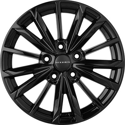 Khomen Wheels KHW1611 6.5x16 5x114.3 ET 40 Dia 66.1 BLACK