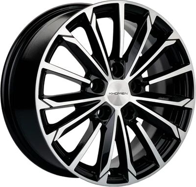 Khomen Wheels KHW1611 (Changan CS35) 6.5x16 5x110 ET 46 Dia 63.3 Black-FP