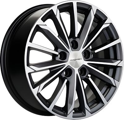 Khomen Wheels KHW1611 (Geely Coolray) 6.5x16 5x114.3 ET 45 Dia 54.1 Gray-FP