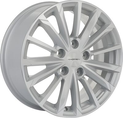 Khomen Wheels KHW1611 Huyndai/Mazda 6x16 5x114 ET 45 Dia 67 F-Silver