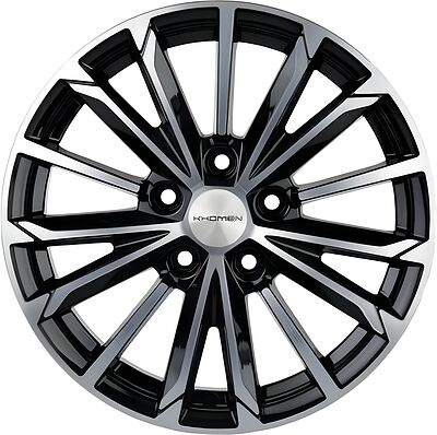 Khomen Wheels KHW1611 (Mazda 3) 6.5x16 5x114.3 ET 45 Dia 67.1 Black-FP