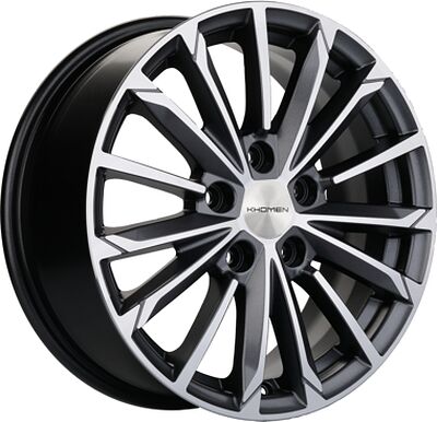 Khomen Wheels KHW1611 (Mitsubishi) 6.5x16 5x114.3 ET 46 Dia 67.1 Gray-FP