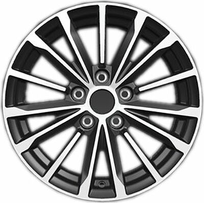 Khomen Wheels KHW1611 (Octavia A7) 6.5x16 5x112 ET 46 Dia 57.1 Gray-FP